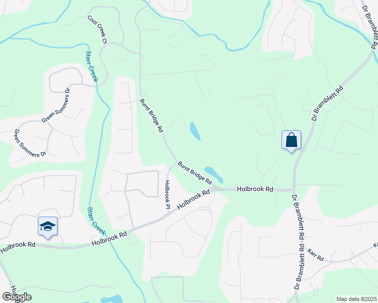 map of restaurants, bars, coffee shops, grocery stores, and more near 3610 Burnt Bridge Road in Cumming