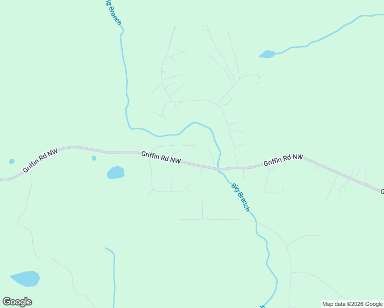 map of restaurants, bars, coffee shops, grocery stores, and more near 32 Griffin Road Northwest in Cartersville