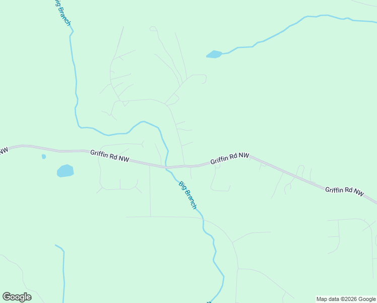 map of restaurants, bars, coffee shops, grocery stores, and more near 34 2 Run Crossing Northwest in Cartersville