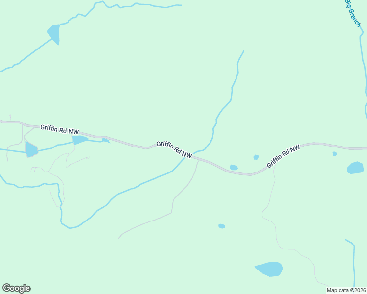 map of restaurants, bars, coffee shops, grocery stores, and more near 656 Griffin Road Northwest in Cartersville