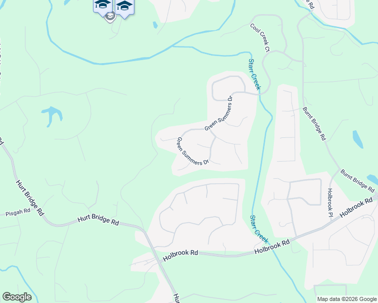 map of restaurants, bars, coffee shops, grocery stores, and more near 4850 Green Summers Drive in Cumming