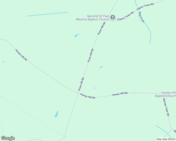 map of restaurants, bars, coffee shops, grocery stores, and more near 2395 Pone Hill Road in Hallsboro