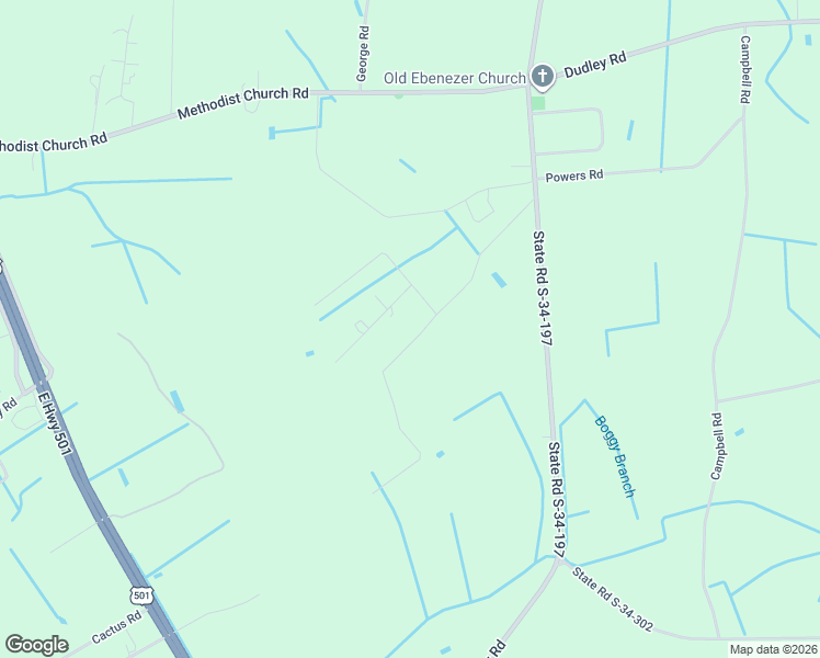 map of restaurants, bars, coffee shops, grocery stores, and more near 418 Walker Court in Latta