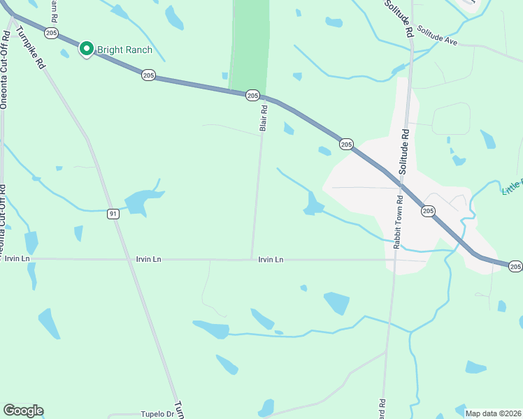 map of restaurants, bars, coffee shops, grocery stores, and more near 132 Blair Road in Albertville