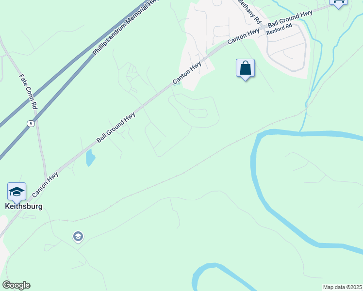 map of restaurants, bars, coffee shops, grocery stores, and more near 614 Edgemore Road in Holly Springs
