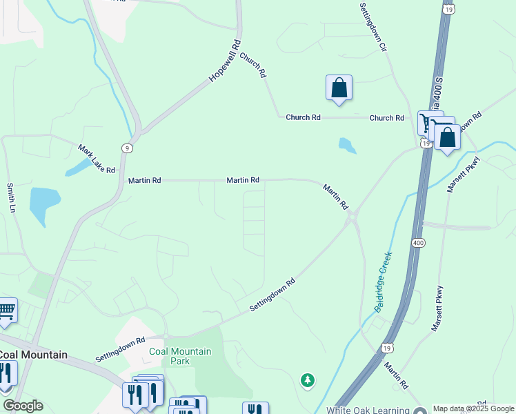 map of restaurants, bars, coffee shops, grocery stores, and more near 4340 Altona Place in Cumming