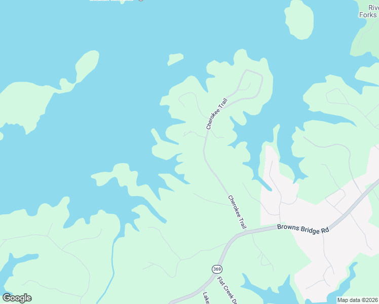 map of restaurants, bars, coffee shops, grocery stores, and more near 4253 Cherokee Trail in Gainesville