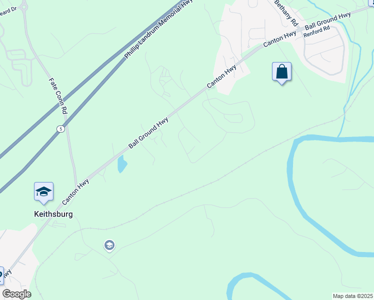 map of restaurants, bars, coffee shops, grocery stores, and more near 701 Woodward Court in Holly Springs