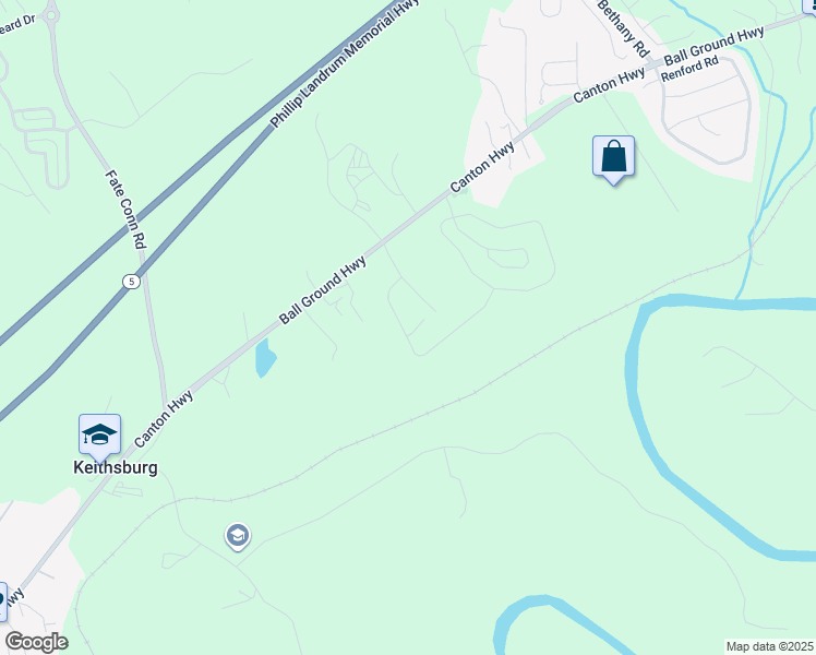 map of restaurants, bars, coffee shops, grocery stores, and more near 701 Woodward Court in Holly Springs