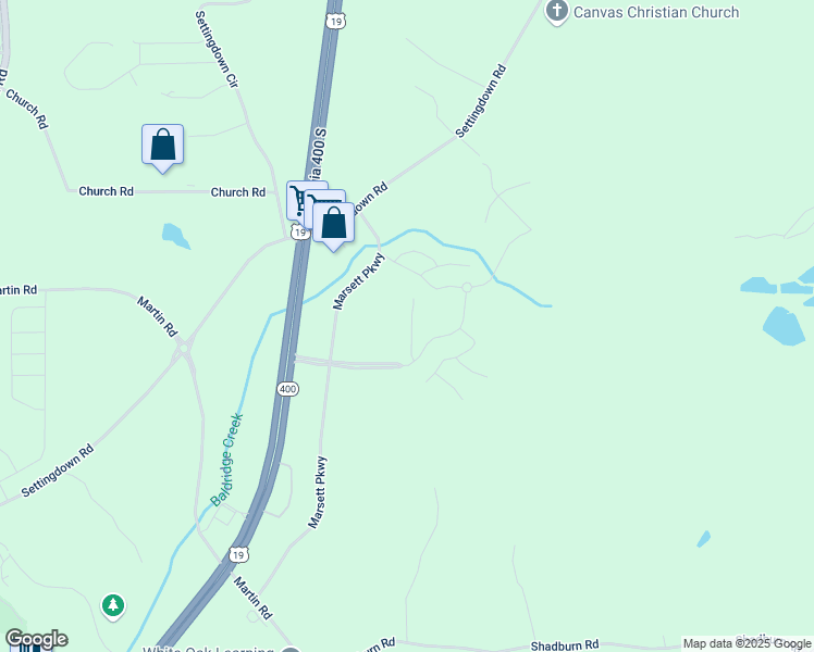 map of restaurants, bars, coffee shops, grocery stores, and more near 4785 Marjorie Drive in Cumming