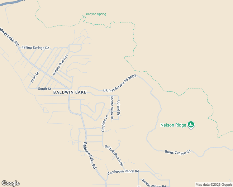 map of restaurants, bars, coffee shops, grocery stores, and more near 46354 Vale Drive in Big Bear