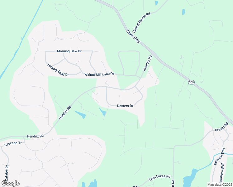 map of restaurants, bars, coffee shops, grocery stores, and more near 6455 Crystal Lane in Cumming