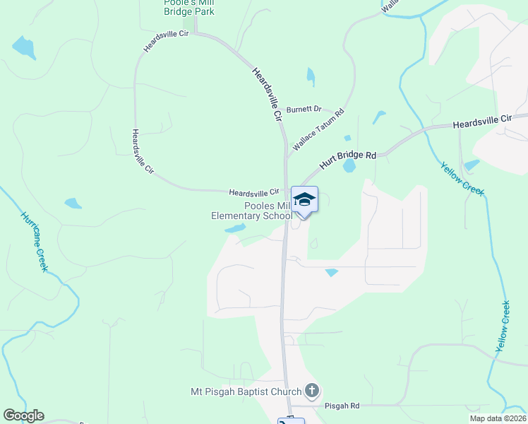 map of restaurants, bars, coffee shops, grocery stores, and more near 7141 Heardsville Road in Cumming