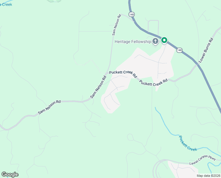 map of restaurants, bars, coffee shops, grocery stores, and more near 404 Canyon Creek Landing in Canton