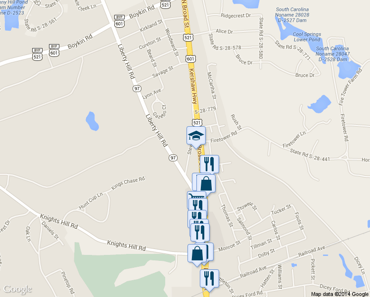 map of restaurants, bars, coffee shops, grocery stores, and more near 2637 Stewart St in Camden