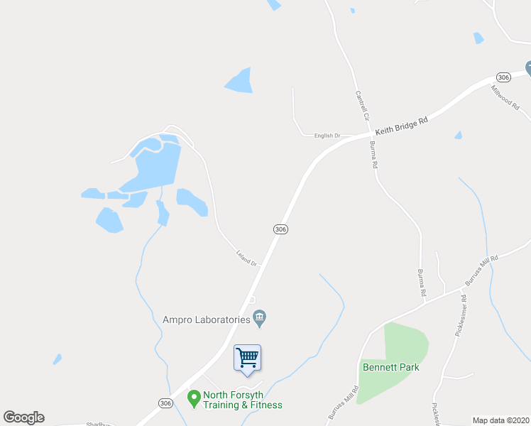 map of restaurants, bars, coffee shops, grocery stores, and more near 4703 Keith Bridge Road in Cumming