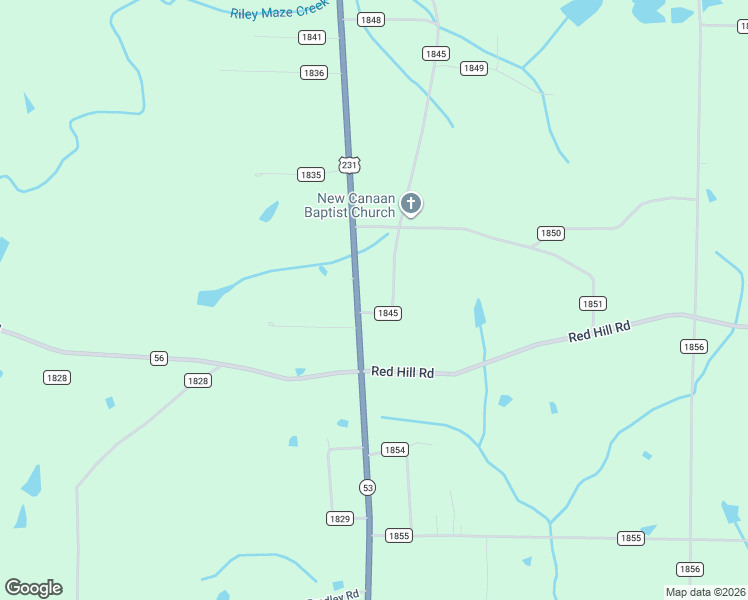 map of restaurants, bars, coffee shops, grocery stores, and more near 1910 U.S. 231 in Arab