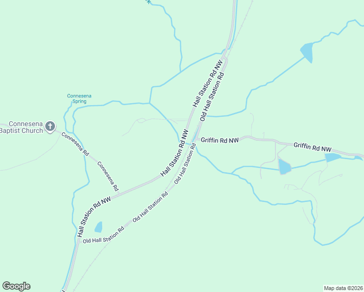 map of restaurants, bars, coffee shops, grocery stores, and more near 509 Hall Station Rd NW in Kingston