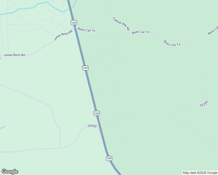 map of restaurants, bars, coffee shops, grocery stores, and more near 56 Ranger Trail in Broken Bow