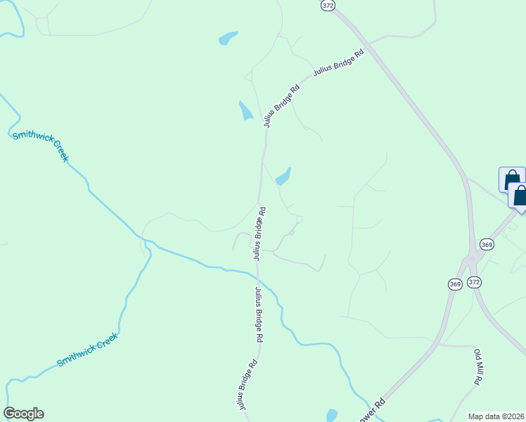 map of restaurants, bars, coffee shops, grocery stores, and more near 1271 Julius Bridge Road in Ball Ground