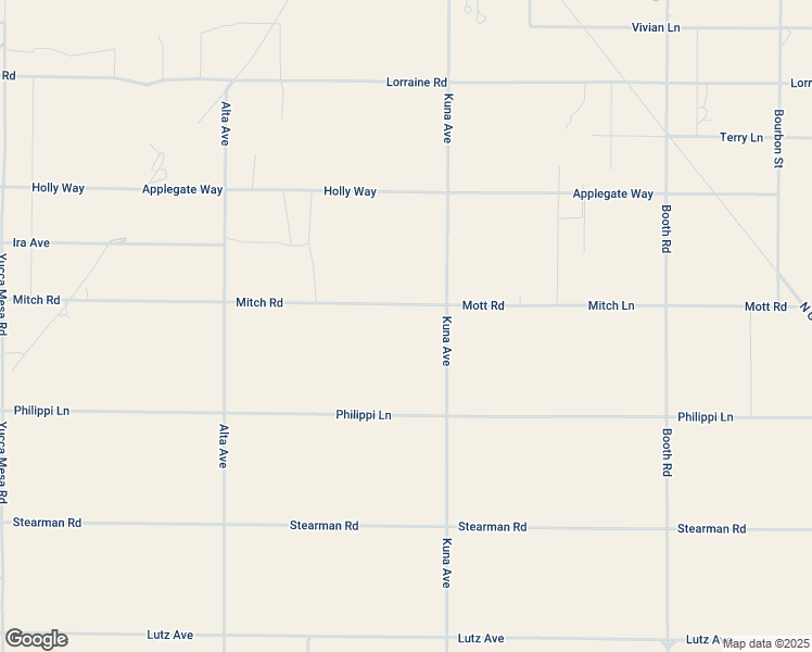 map of restaurants, bars, coffee shops, grocery stores, and more near Mitch Road in Homestead Valley