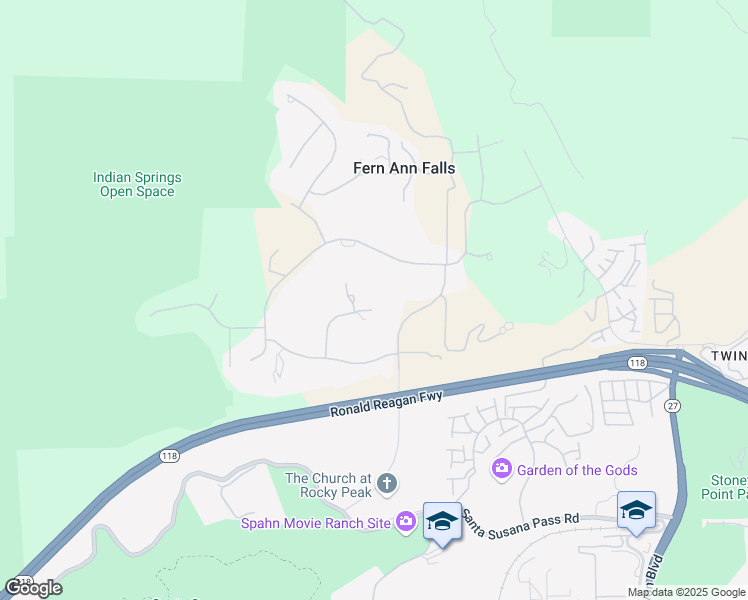 map of restaurants, bars, coffee shops, grocery stores, and more near 11485 Awenita Court in Los Angeles County