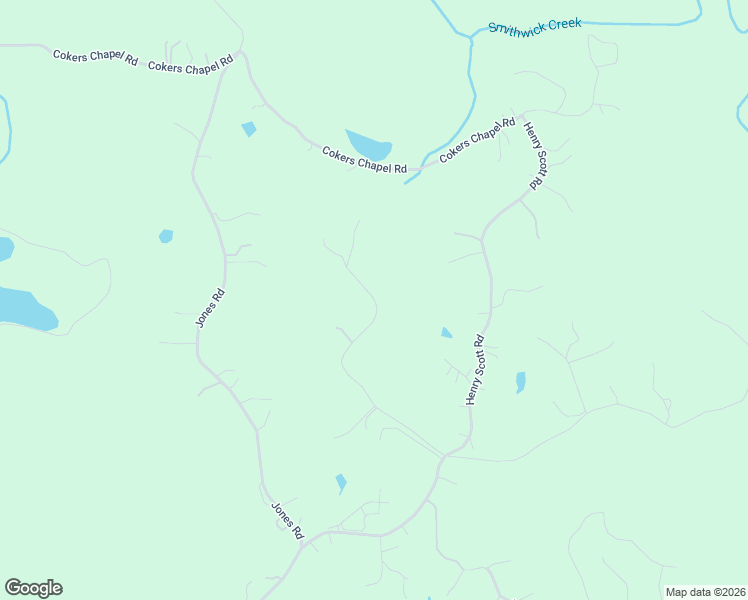 map of restaurants, bars, coffee shops, grocery stores, and more near 150 Grandview Drive in Ball Ground