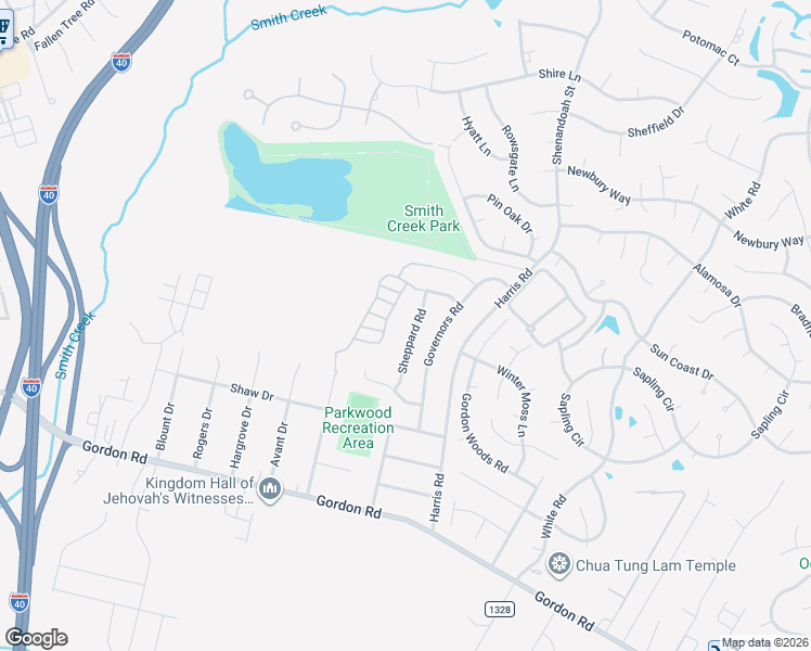 map of restaurants, bars, coffee shops, grocery stores, and more near 521 Sheppard Road in Wilmington