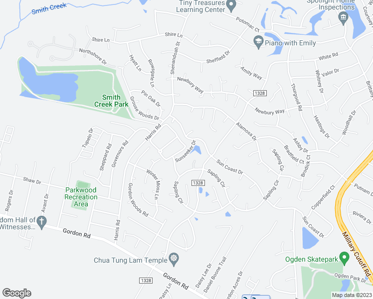 map of restaurants, bars, coffee shops, grocery stores, and more near 741 Sunseeker Drive in Wilmington