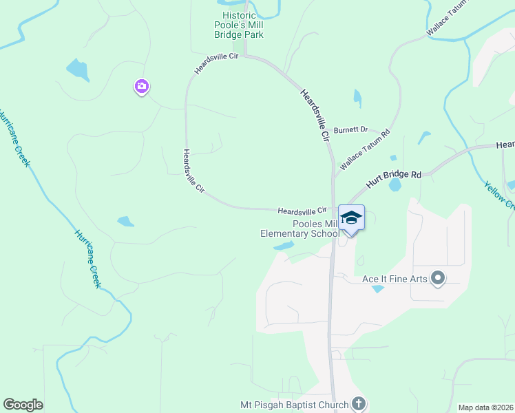 map of restaurants, bars, coffee shops, grocery stores, and more near 7987 Heardsville Circle in Cumming