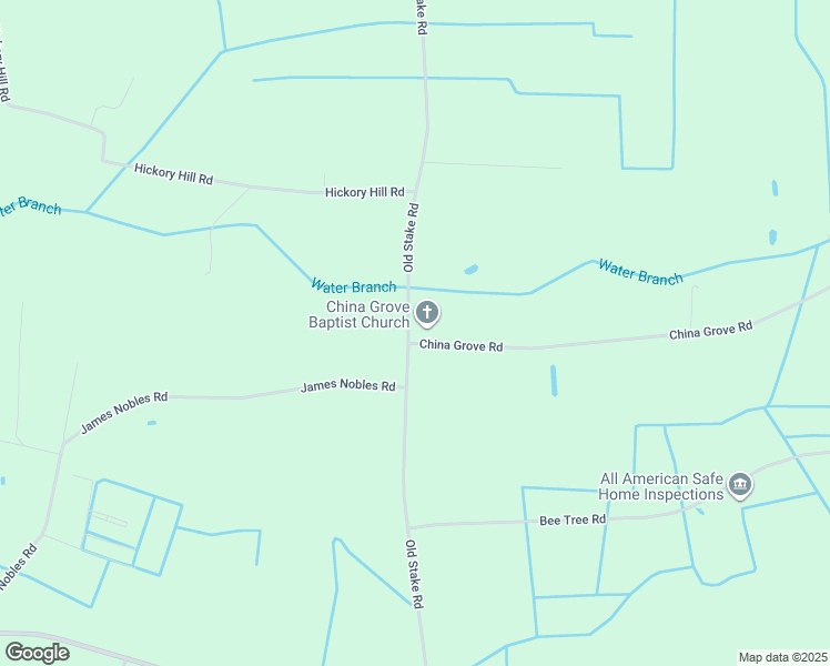 map of restaurants, bars, coffee shops, grocery stores, and more near 2875 Old Stake Road in Chadbourn
