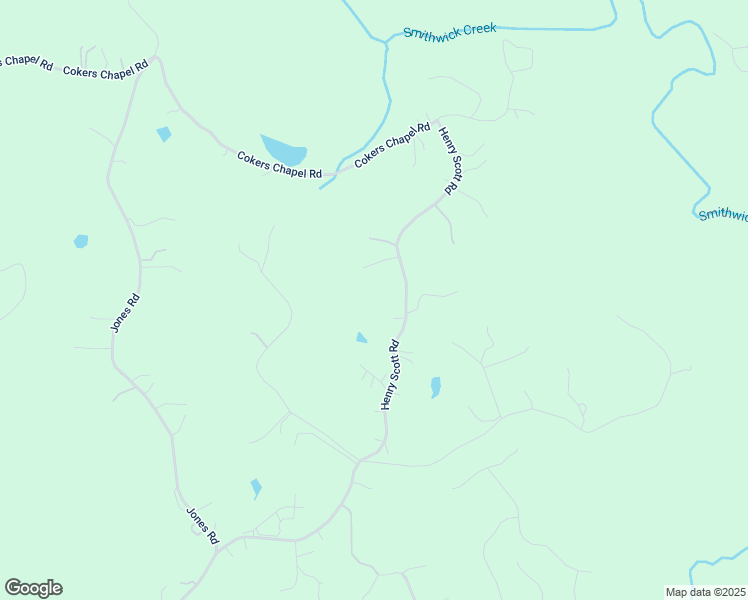 map of restaurants, bars, coffee shops, grocery stores, and more near 2055 Henry Scott Road in Ball Ground