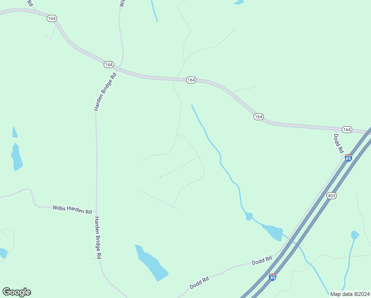 map of restaurants, bars, coffee shops, grocery stores, and more near 128 Maple Drive in Commerce