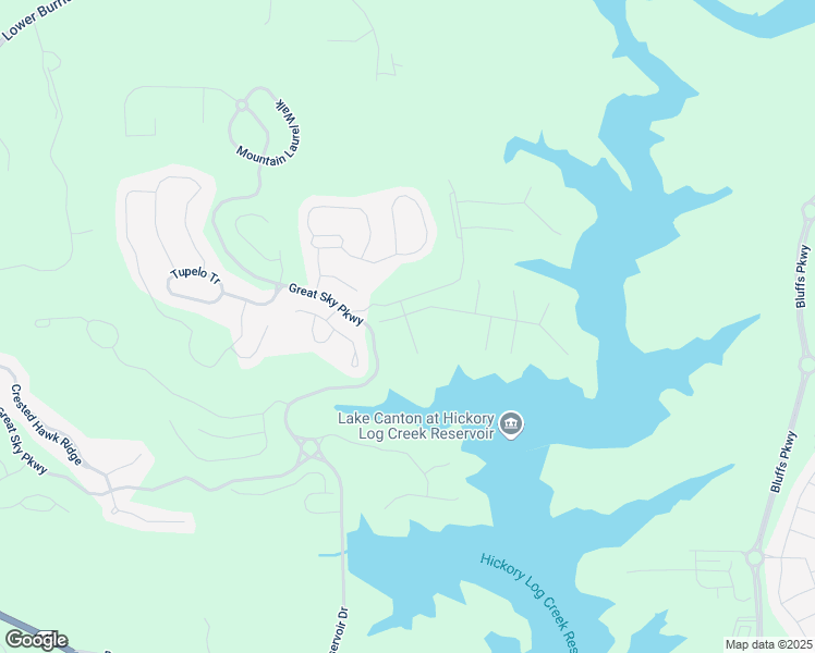 map of restaurants, bars, coffee shops, grocery stores, and more near 3012 Sunset Pass in Canton
