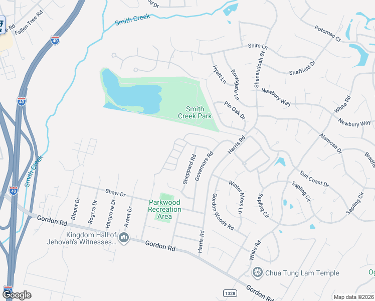 map of restaurants, bars, coffee shops, grocery stores, and more near 521 Sheppard Road in Wilmington