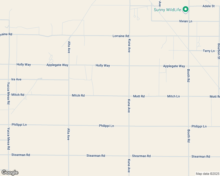 map of restaurants, bars, coffee shops, grocery stores, and more near 59990 Mitch Lane in Homestead Valley