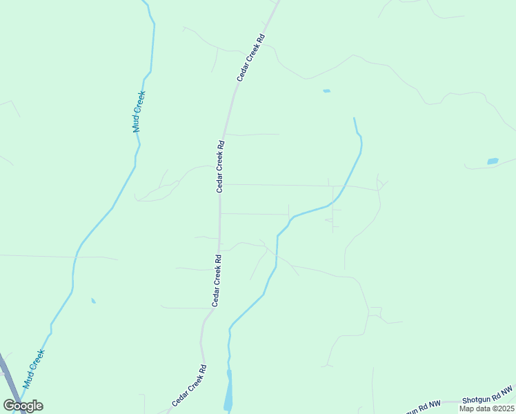 map of restaurants, bars, coffee shops, grocery stores, and more near 21 Dogwood Lane Northwest in Cartersville