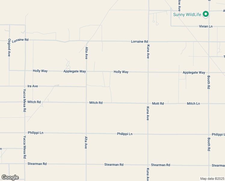 map of restaurants, bars, coffee shops, grocery stores, and more near Mitch Road in Homestead Valley