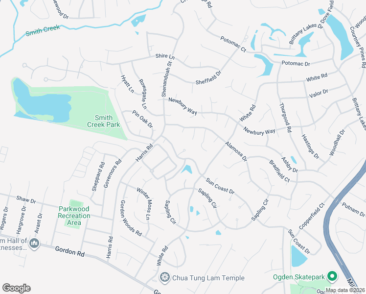 map of restaurants, bars, coffee shops, grocery stores, and more near 801 Caspian Court in Wilmington