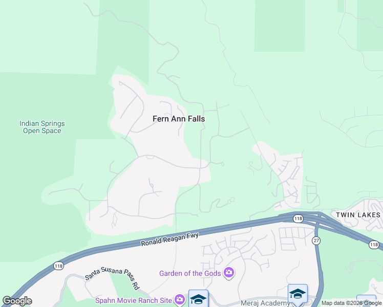 map of restaurants, bars, coffee shops, grocery stores, and more near 22515 La Quilla Drive in Los Angeles County
