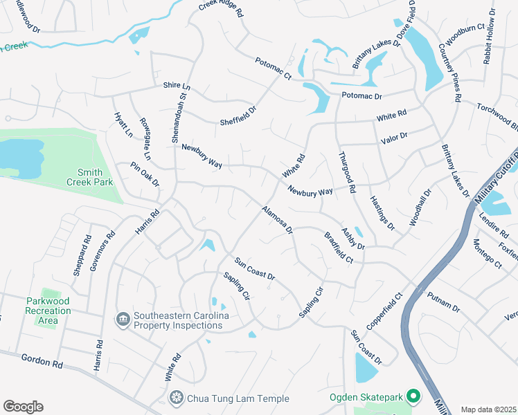 map of restaurants, bars, coffee shops, grocery stores, and more near 2431 White Road in Wilmington