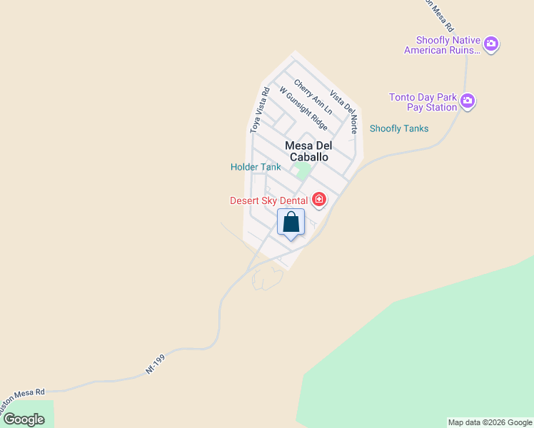 map of restaurants, bars, coffee shops, grocery stores, and more near 7436 Paloma Vista in Payson