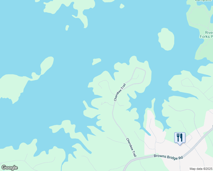 map of restaurants, bars, coffee shops, grocery stores, and more near 4223 Twin Rivers Drive in Gainesville