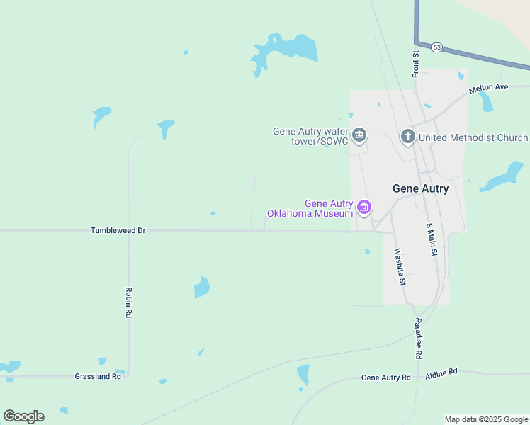 map of restaurants, bars, coffee shops, grocery stores, and more near 482 Tumbleweed Drive in Ardmore