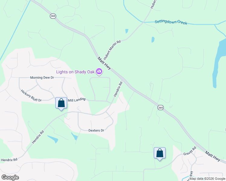 map of restaurants, bars, coffee shops, grocery stores, and more near 6850 Shady Oak Lane in Cumming