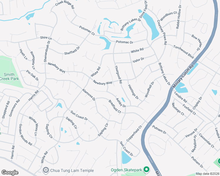 map of restaurants, bars, coffee shops, grocery stores, and more near 2502 Newry Lane in Wilmington