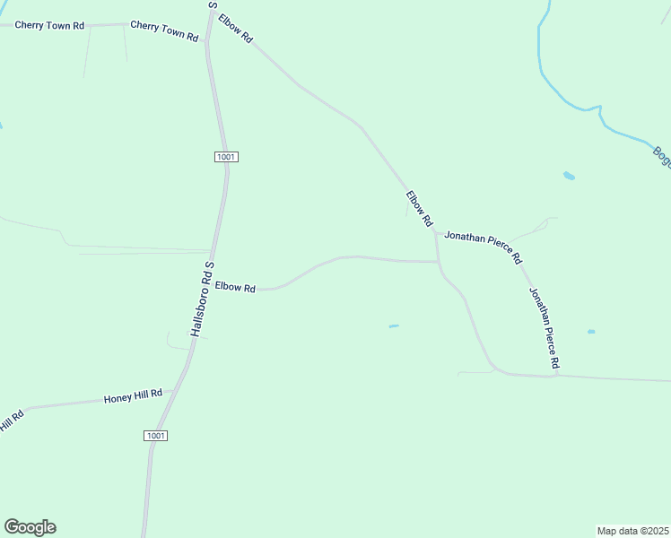 map of restaurants, bars, coffee shops, grocery stores, and more near 1215 Elbow Road in Hallsboro