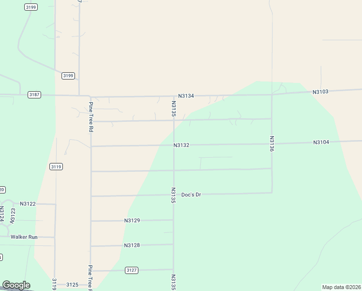 map of restaurants, bars, coffee shops, grocery stores, and more near McPherson Road in Apache County