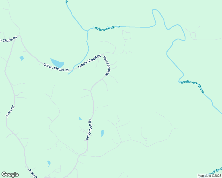 map of restaurants, bars, coffee shops, grocery stores, and more near 2230 Henry Scott Road in Ball Ground