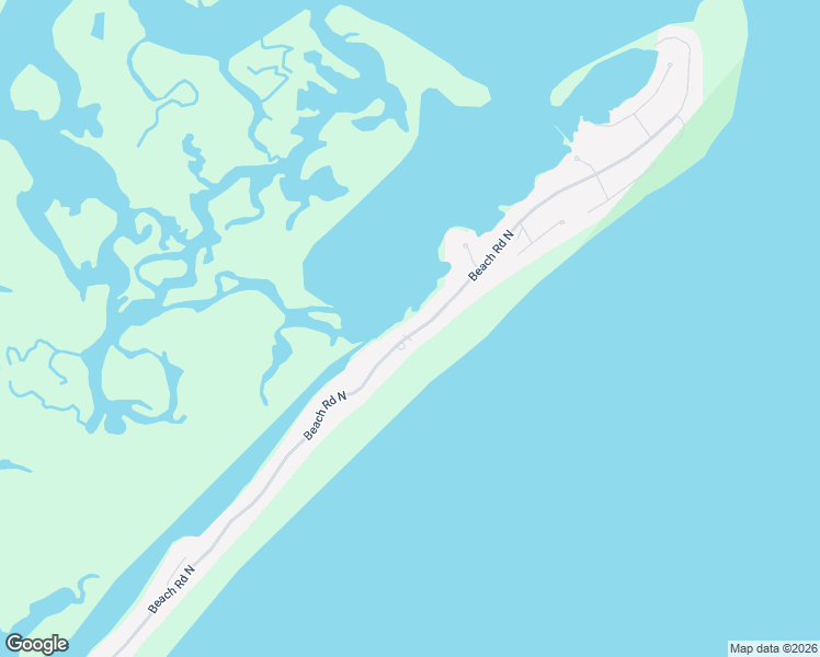 map of restaurants, bars, coffee shops, grocery stores, and more near 308 Beach Road North in Wilmington